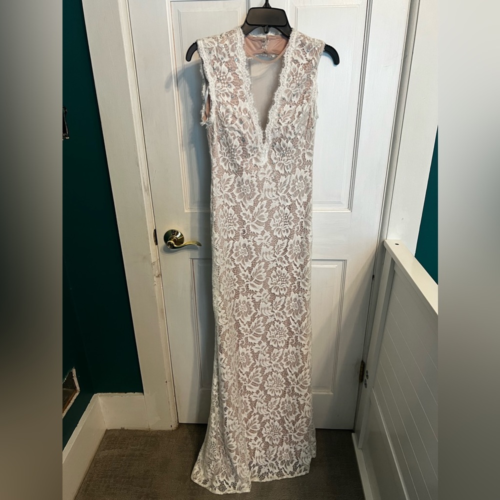 Never worn Betsy & Adam evening gown